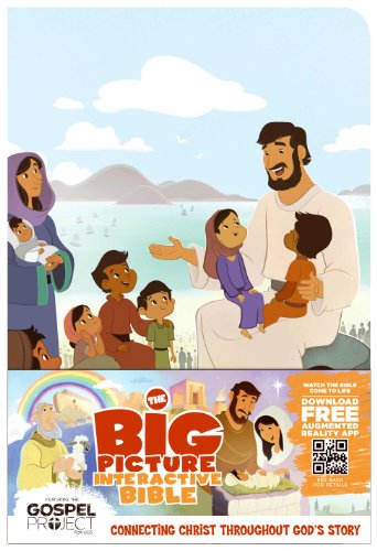 The Big Picture Interactive Bible for Kids, Jesus Edition LeatherTouch: Connecting Christ Throughout God's Story (The Big Picture Interactive / The Gospel Project)