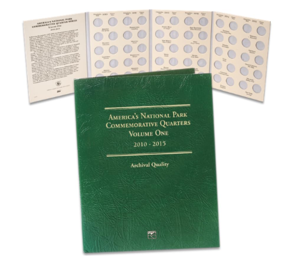 Littleton America's National Parks Commemorative Quarter Folder-2010-2015