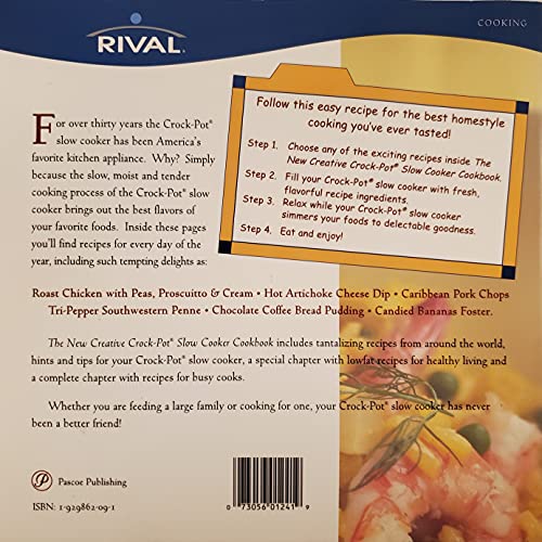 The New Creative Crock-Pot Stoneware Slow Cooker Cookbook