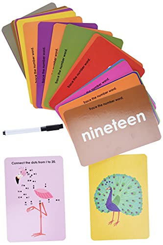 Write-On Wipe-Off Learning Cards: Numbers