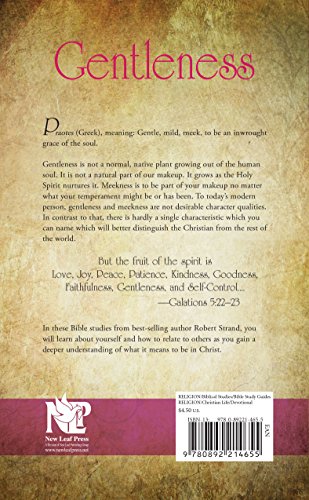Gentleness (Nine Fruits of the Spirit)