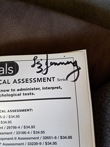 Essentials of WJ III Tests of Achievement Assessment