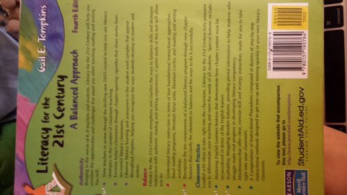 Literacy For The 21st Century: A Balanced Approach