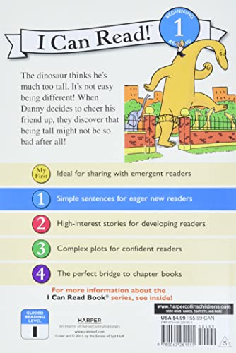 Danny and the Dinosaur: Too Tall (I Can Read Level 1)