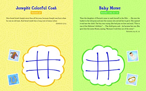 Bible Sticker Tic-Tac-Toe: A Sticky Twist on a Classic Favorite!