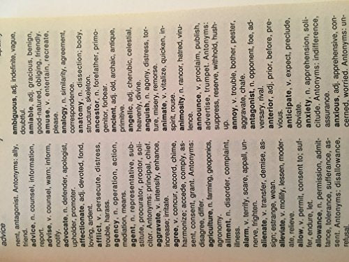 Kappa Roget's Thesaurus, 190 Pages