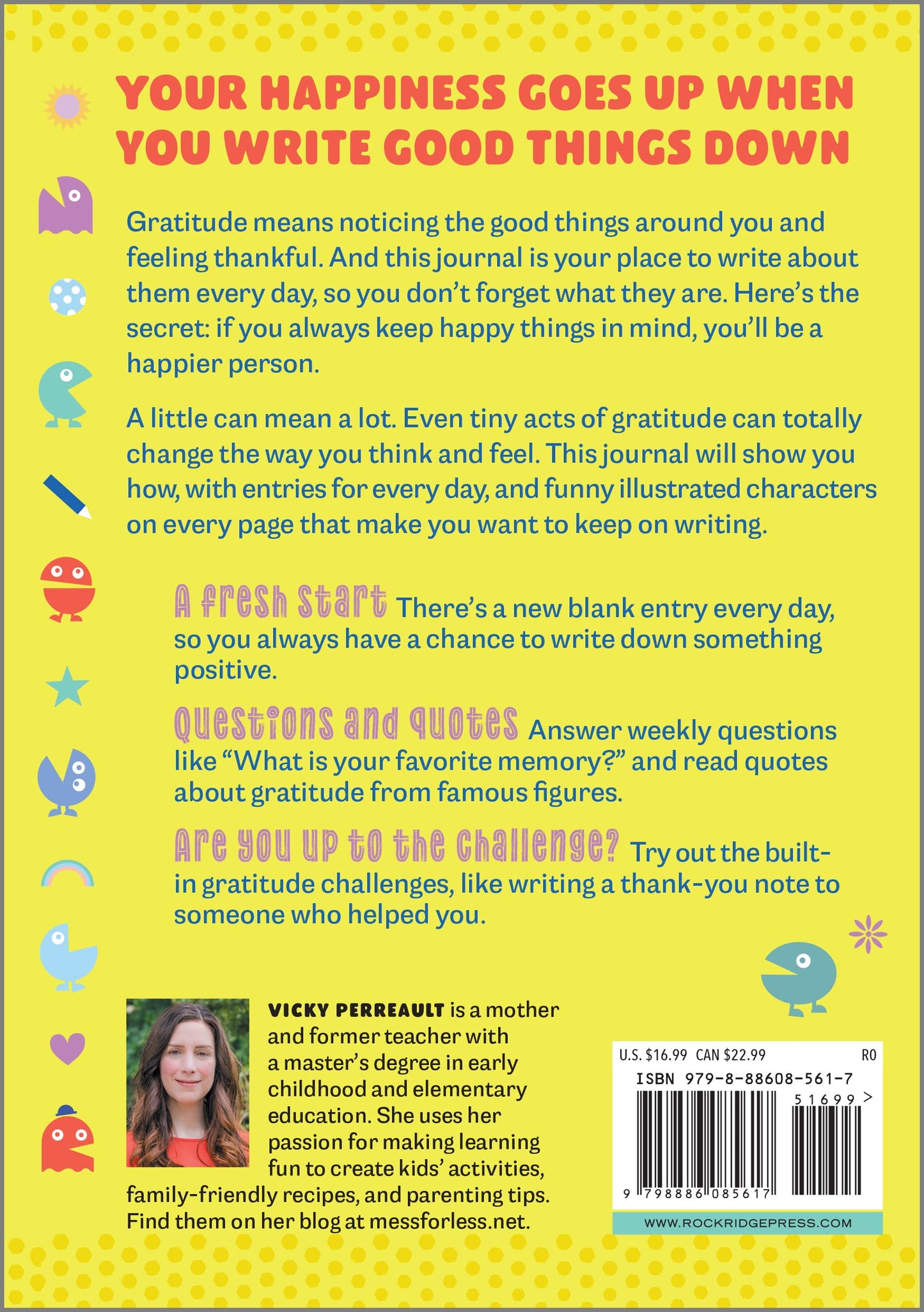 Today Is Great!: A Daily Gratitude Journal for Kids