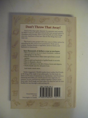 Yankee Magazine's Make It Last: Over 1,000 Ingenious Ways to Extend the Life of Everything You Own