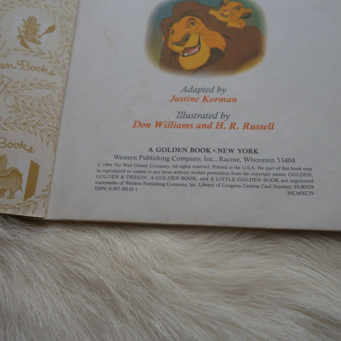 Disney's The Lion King (Little Golden Book)