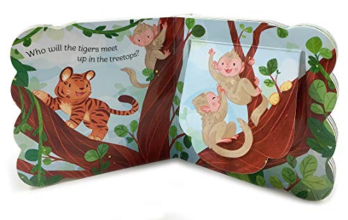 Babies in the the Wild Chunky Lift-a-Flap Board Book (Babies Love)