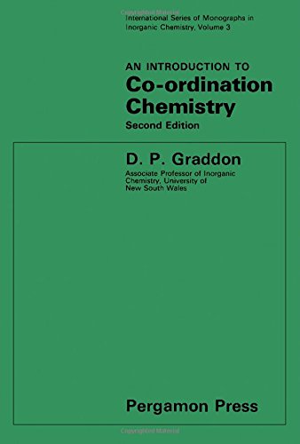 An introduction to co-ordination chemistry (International series of monographs in inorganic chemistry, vol.3) - 9217
