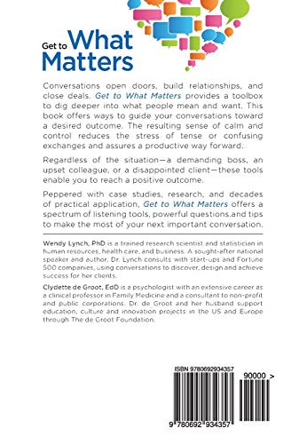 Get to What Matters: Tools to Transform Conversations at Work - 6815