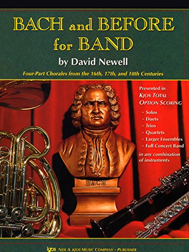 W34FL - Bach and Before for Band - Flute (Four-Part Chorales from the 16th, 17 and 18 Centuries)