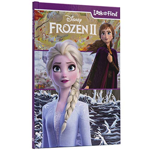 Disney Frozen 2 Elsa, Anna, Olaf, and More! - Look and Find Activity Book - PI Kids