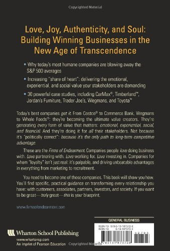 Firms of Endearment: How World-Class Companies Profit from Passion and Purpose