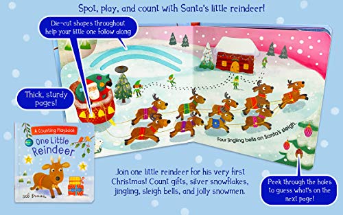 One Little Reindeer: A Counting Playbook