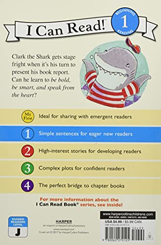 Clark the Shark and the Big Book Report (I Can Read Level 1) - 6245