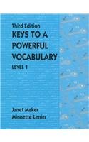 Keys to a Powerful Vocabulary Level 1 (3rd Edition)