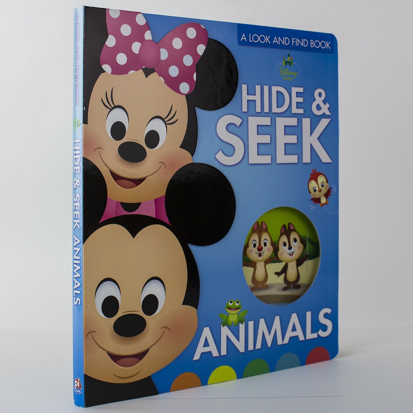 Disney Baby Mickey, Minnie, Princess and More! - Hide & Seek Animals, A Look and Find Book - PI Kids