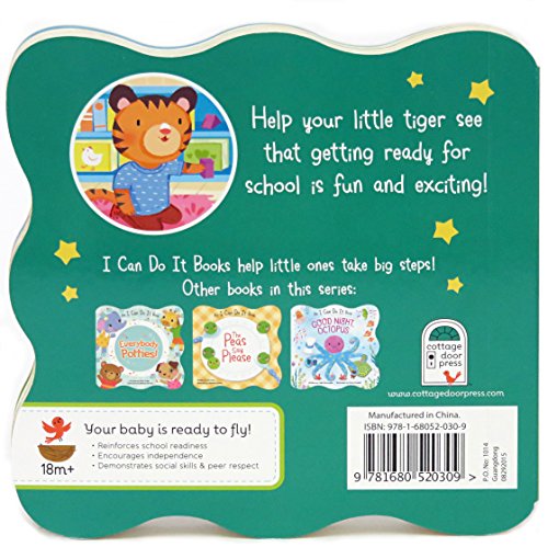 Little Tiger School: Children's Board Book (I Can Do It)