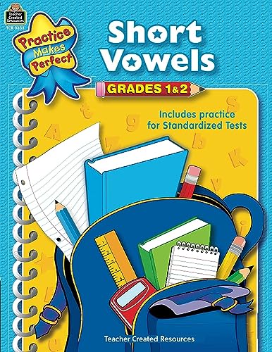 Short Vowels Grades 1-2: Grade 1-2 (Phonics) - 8130