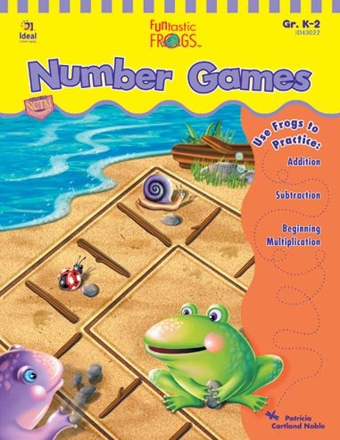 Funtastic Frogs: Number Games, Grades K-2 - 7751