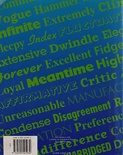 The Clear and Simple Thesaurus Dictionary