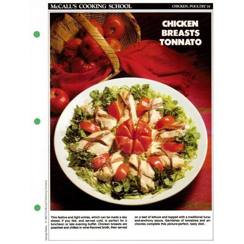 McCall's Cooking School : Step-By-Step Directions For Mistake Proof Binder Recipes [APPETIZERS, BREADS, CAKES & COOKIES, DESSERTS, CHICKEN, POULTRY, EGGS, CHEESES, FISH, SEAFOOD & HOLIDAY DELIGHT] {8 Sections & 141 Recip...