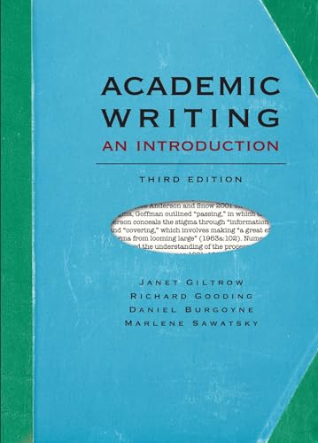 Academic Writing: An Introduction - Third Edition