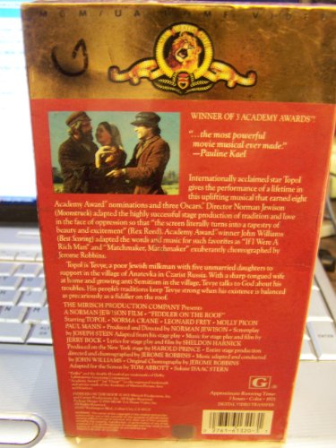 Fiddler on the Roof [VHS] - 7082
