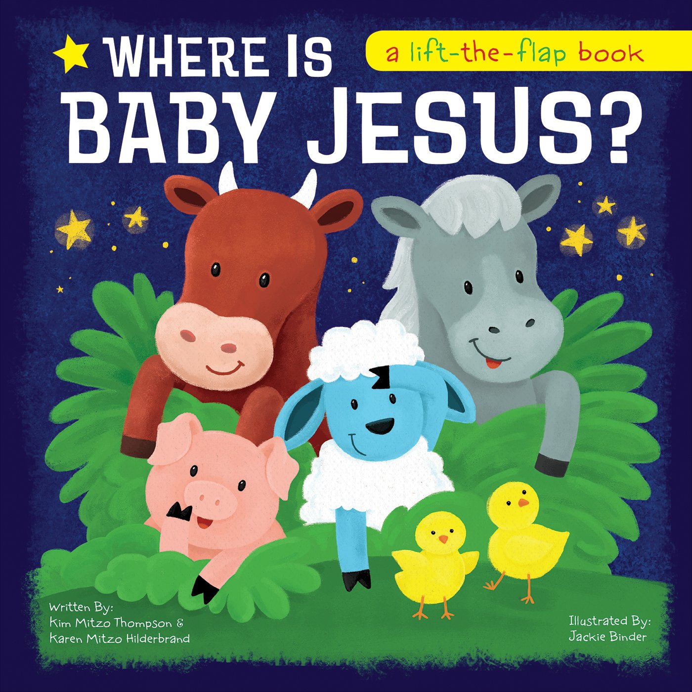 Where Is Baby Jesus? A Lift-the-Flap Book (Let's Share a Story)