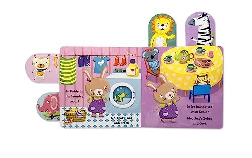 Bunny Boo Has Lost Her Teddy: A Tiny Tab Book