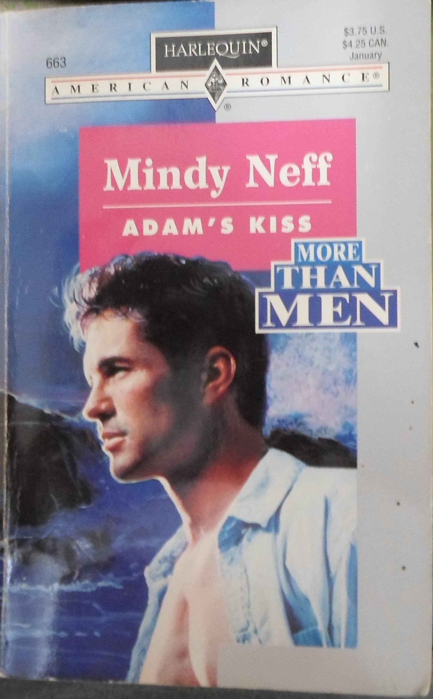 Adam's Kiss (More Than Men) (Harlequin American Romance, No 663)