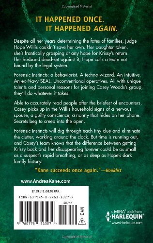 The Girl Who Disappeared Twice (Forensic Instincts)