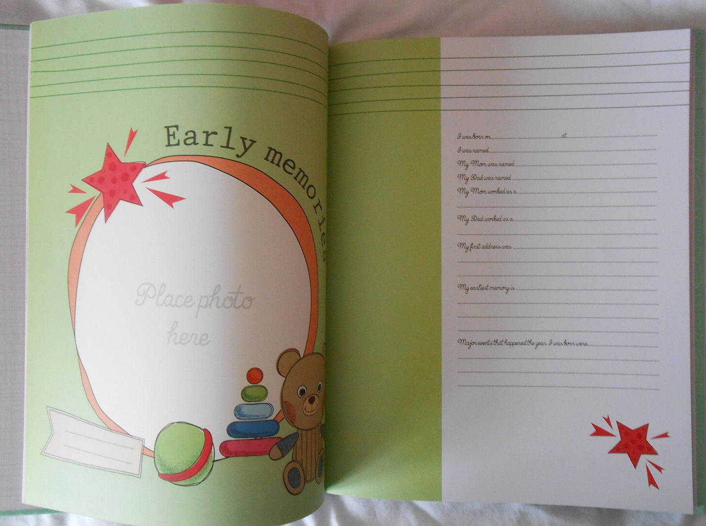 "Memories From Your Mother" A Keepsake Of The Past Memory Book Mother's Day Gift - 9932