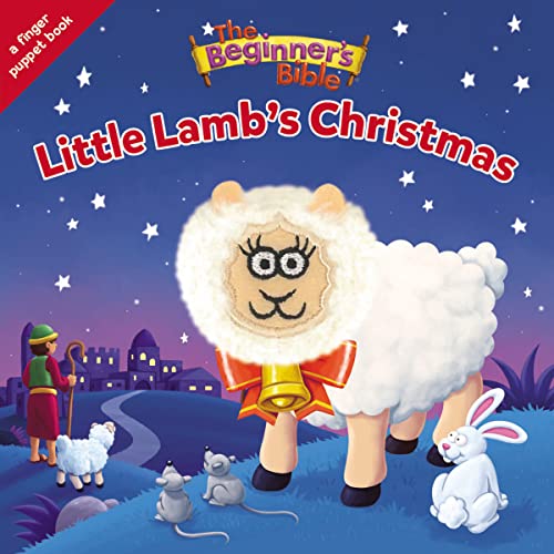 The Beginner's Bible Little Lamb's Christmas: A Finger Puppet Board Book - 646