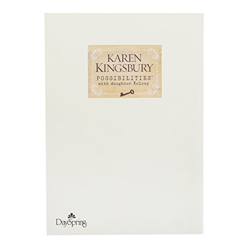 DaySpring Karen Kingsbury's Possibilities Paperback Notebook Journal Diary