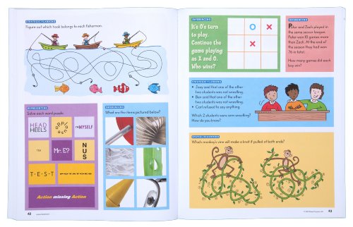 Mead Brain Teaser Books, Grade 1 (48060)
