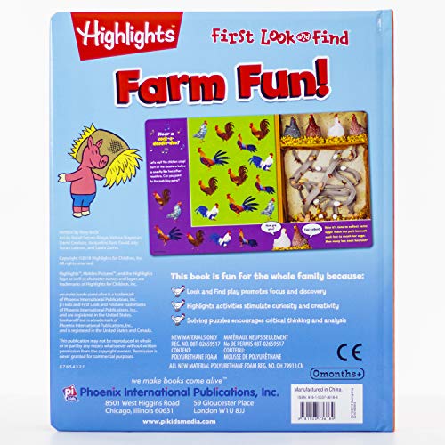 Highlights - Farm Fun! First Look and Find - PI Kids