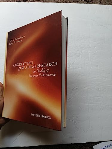 Conducting And Reading Research In Health and Human Performance