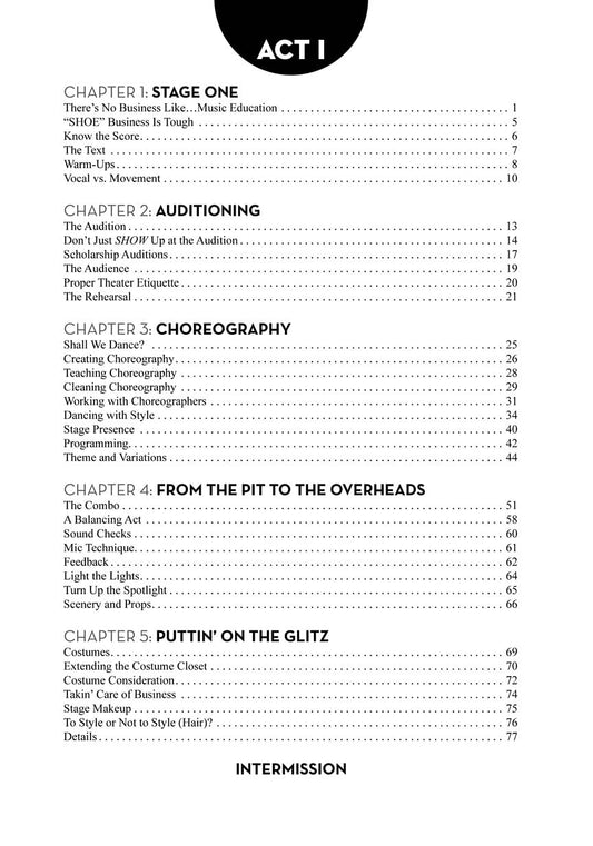 Putting the SHOW in CHOIR: The Ultimate Handbook for Your Rehearsal and Performance