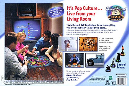 Trivial Pursuit Pop Culture DVD Game