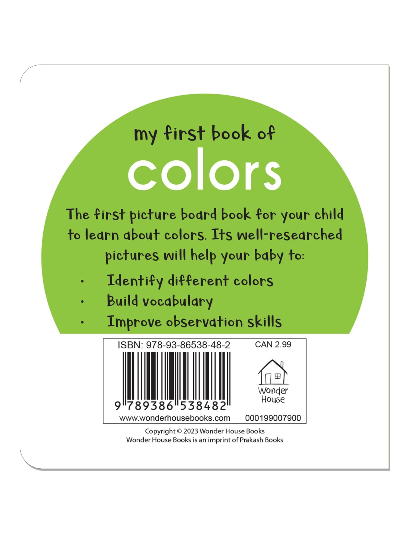My First Book of Colours