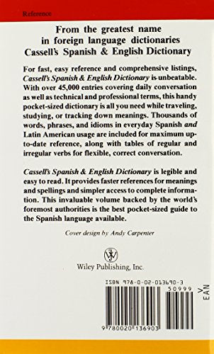 Cassell's Spanish & English Dictionary