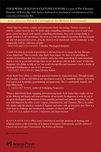 Following Jesus in a Culture of Fear (The Christian Practice of Everyday Life)