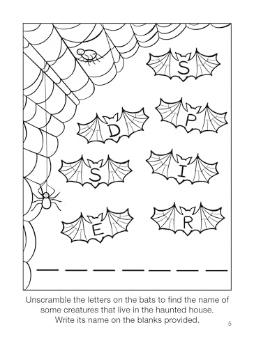Haunted House Activity Book (Dover Little Activity Books)