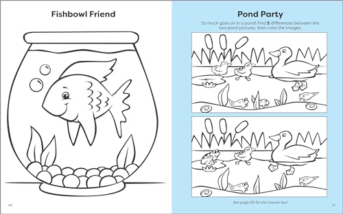 My First Animal Activity Book: For Kids 3-5