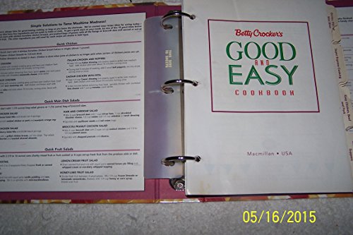 Betty Crocker's Good and Easy Cookbook