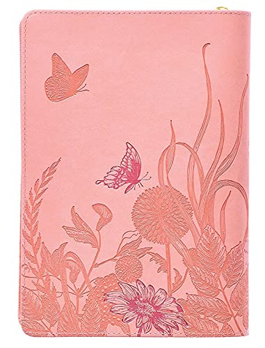 2022 12-month Executive Planner, Trust in the Lord With All Your Heart, Soft Pink, Peach