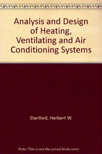 Analysis and Design of Heating, Ventilating, and Air Conditioning Systems - 2290